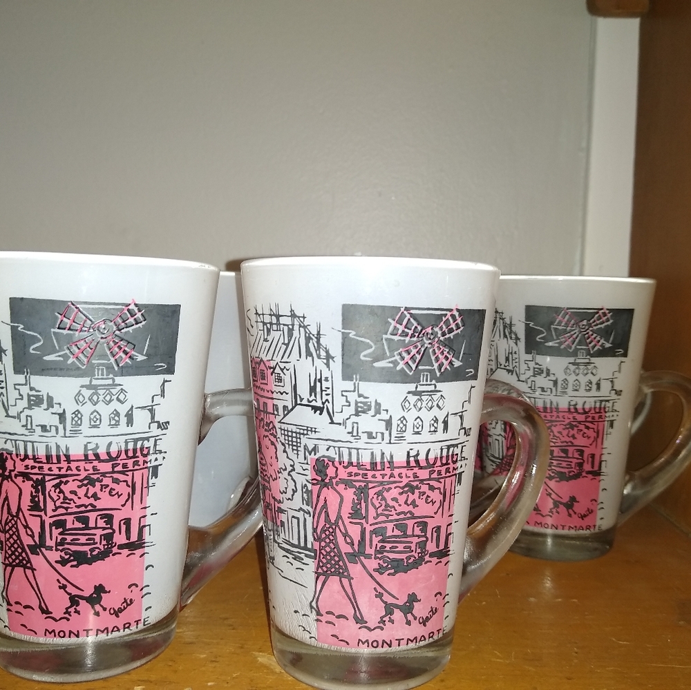 Vintage drinking glasses